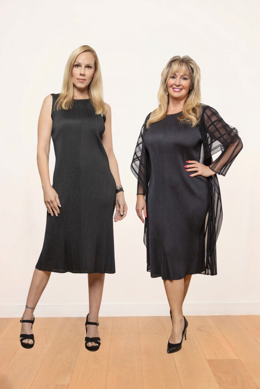Celeste Dress & Cape Set