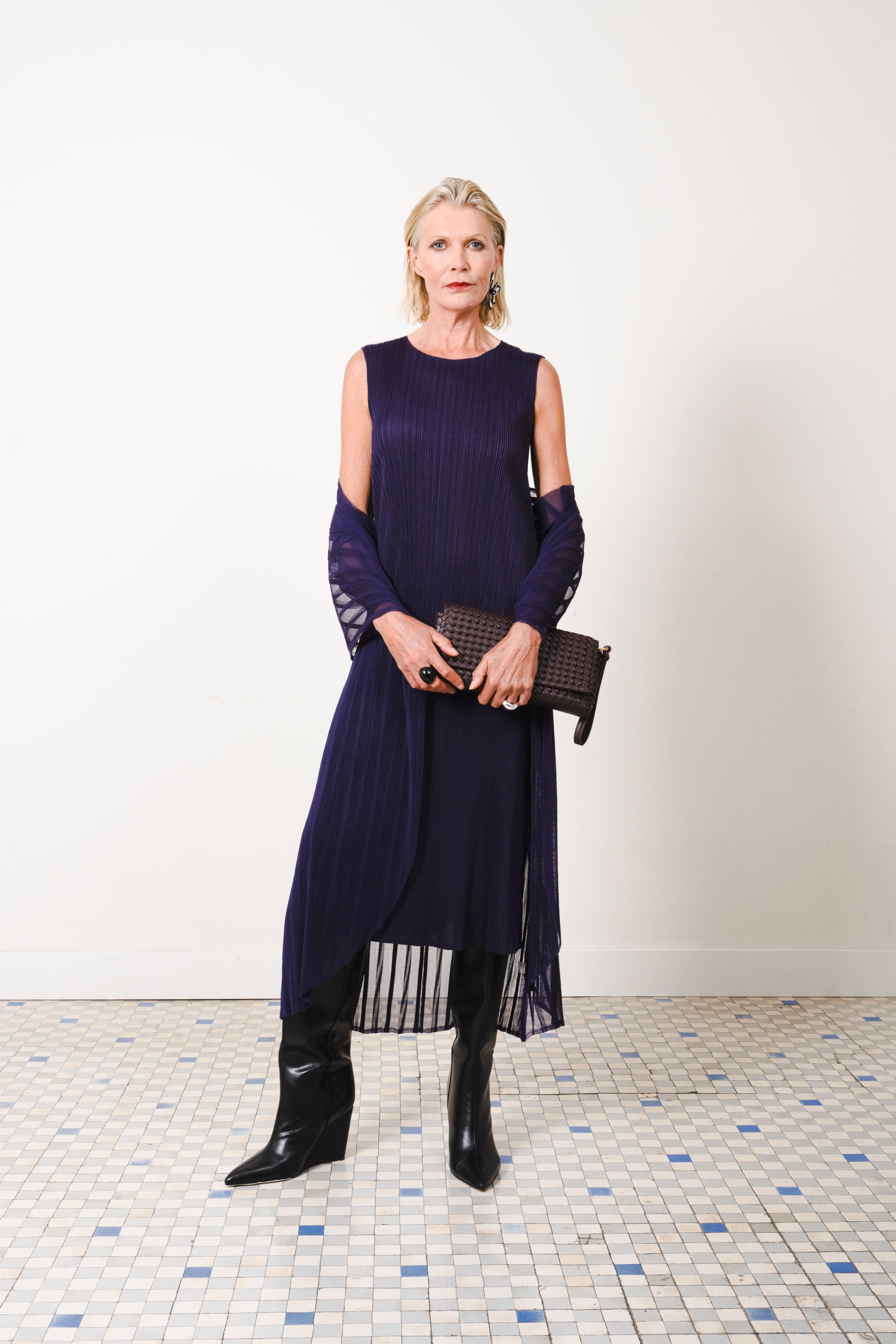 Celeste Dress & Cape Set